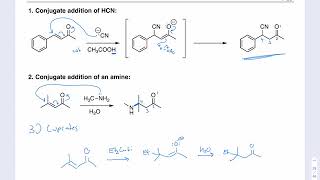 Reactions of alpha, beta Unsaturated Carbonyl Compounds