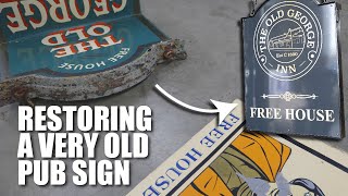 How to Make a Traditional Pub Sign Using Modern Techniques