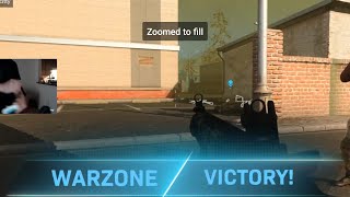 MY FIRST WIN ON WARZONE!