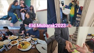 Eid Mubarak2023 My Eid Celebration In America🇺🇸Is Eid pe Hum ne travel Kahan kiya Pakistan Excited🥰