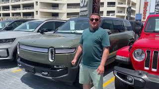 Rivian R1T и Rivian R1S электрический внедорожник для путешествий