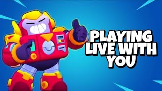 🔴 Brawl Stars! Playing Live With You