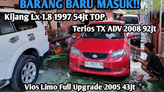 Minggu, 06 agustus 2023 | Review Kijang Lx 1.8 1997, Terios TX 2008 dan Vios Limo 2005