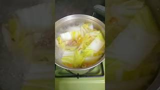 Easy Napa Cabbage Chicken Soup #shorts#youtubeshortsvideo#youtuberpemula