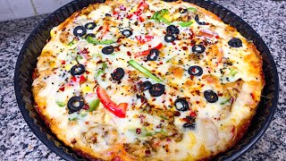 Chicken Pizza | Iftar Special Recipes | Spicy Pizza Recipe