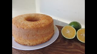 BOLO DE LARANJA, MASSA LEVE E FOFINHA, FÁCIL!