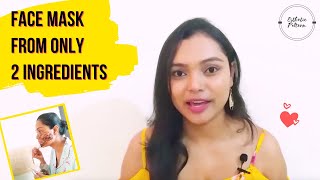 Make Face mask from 2 Ingredients only। केवल दो चीज़ो से बनाये घर में बेहतरीन फेस मास्क 😍। Skincare