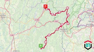 Ultra 99km - Le parcours