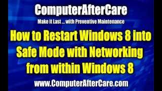 Safe Mode in Windows 8