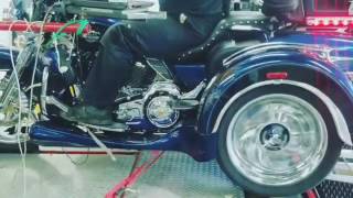 Trike on Dyno At GP BIKES INC