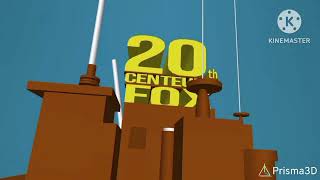 20th centeury Fox logo remake kineMaster prisma 3D 100th anniversary