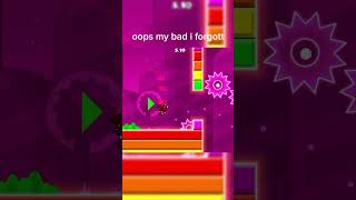 Opps my bad #gdmemes #geometrydash #geometrydashplayer #gaming #games #coin #meme #memes