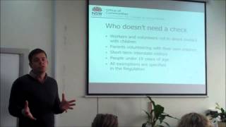 The New Working with Children Check - NSW Part 3