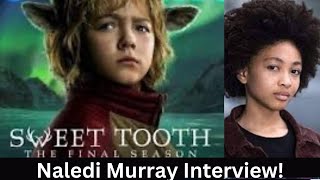 Naledi Murray talks Sweet Tooth! #sweettooth #netflix