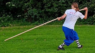 back: Chen Tai Chi "Long Pole " Da Gan | Taijiquan Apeldoorn He Yong Gan