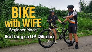 Bike with Wife Ep1 - Ikot lang sa UP Diliman [FOODTRIP SA MANG LARRY'S ISAWAN]