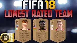 FIFA 18 | Lowest Rated Team - Worst Team On FIFA