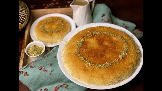 Creamy Kunafa Without Oven|| Middle Eastern Dessert Recipe || Kunafa Recipe