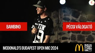 McDonald's Budapest Open Mic válogató – Pécs // BAMBINO: Bohócok