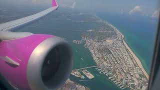 Caribbean Airlines (9Y-GUY) Take-off from Miami International Airport