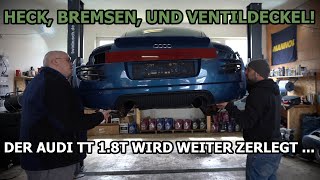 Ventildeckel, Bremsen, Heckschürze - Alles fliegt raus! Audi TT 1.8T Projekt #audi #racing #tuning