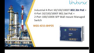 WGS-4215-8HP2S Wall-mount Managed Switch