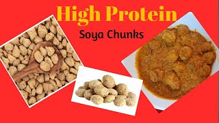 High Protein Soya Chunks Gravy Curry || Weight Loss Curry