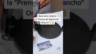 "Guía para comprar la Prensa de Silpancho Original" Cuerpo y mango 100% de hierro fundido.