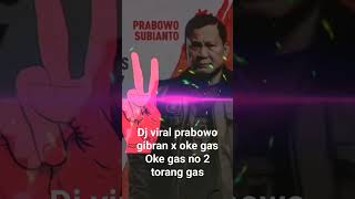 DJ VIRAL PRABOWO GIBRAN X OKE GAS OKE GAS NOMOR 2 TORANG GAS ‼️🔥#youtubeshorts#viralshorts