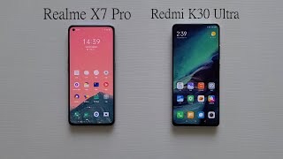 Redmi K30 Ultra VS Realme X7 Pro - Speed Test