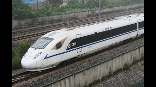 CRH3A+CRH3A, China High Speed train 中國高速列車 (D352/3上海虹桥往成都东, Shanghai to Chengdu Train)