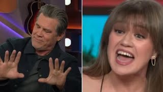 Kelly Clarkson Confronts Josh Brolin Over Weird Compliment!