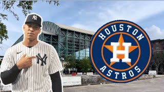 New York Yankees vs Houston Astros. Opening week 2024.