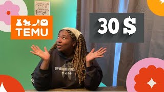 FOR 30$ AT TEMU?! | TEMU HAUL | HAULS