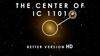 A Journey to the Center of IC 1101 (better version in HD)