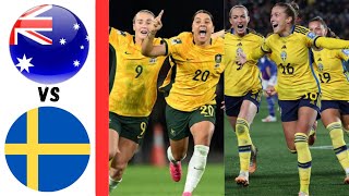 Sweden vs Australia  | Highlights & Goals  FIFA Women's World Cup 2023