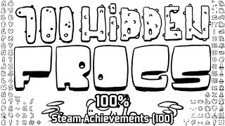 100 hidden frogs | Steam Achievements (100), 100%