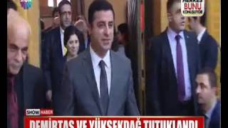 Demirtaş ve Figen Yüksekdağ Böyle Gözaltına Alındı