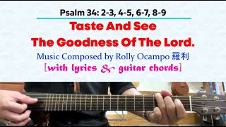 for 11 August 2024 Mass | Psalm 34: Taste And See The Goodness Of The Lord