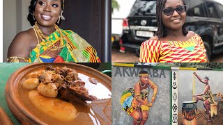 EXPLORE AN AMAZING SIDE OF RICH GHANAIAN TRADITION WITH ME ; FOOD,CLOTHING & LIFESTYLE || NOT ON TV