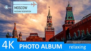 4K Moscow Russia - relaxing video, music therapy - Cities - Traveling