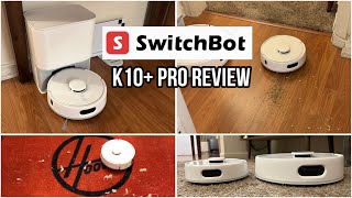 The Smallest Robot Vacuum - Switchbot K10+ Pro Mini Robot Review & Demo