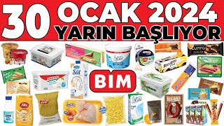 ✅BU HAFTA SALI BİM'DE✅BİM 30 OCAK 2024 | BİM AKTÜEL KAHVALTILIKLAR | BİM ÇİKOLATA GOFRET ÇEŞİTLERİ