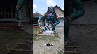 Ogoh ogoh buto ijo karnaval panjerejo kidul#shorts