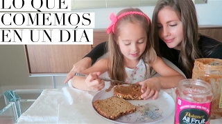 LO QUE COMO EN UN DÍA / RECETAS / VLOG