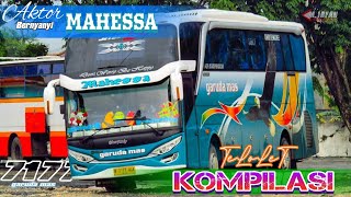 GOKILL!! Kompilasi Telolet bus Garuda Mas MAHESSA 7177 - telolet nada menyanyi #short