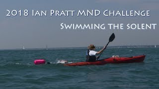 2018 Swimming the Solent - Ian Pratt MND challenge