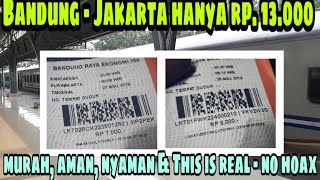 Bandung - Jakarta Hanya 13 Ribu - NO HOAX