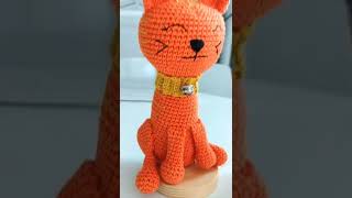 Amigurumi Gato Sentado |  #shorts