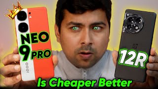 iQOO Neo 9 Pro vs OnePlus 12R : Camera,Performance,BGMI Test & More..